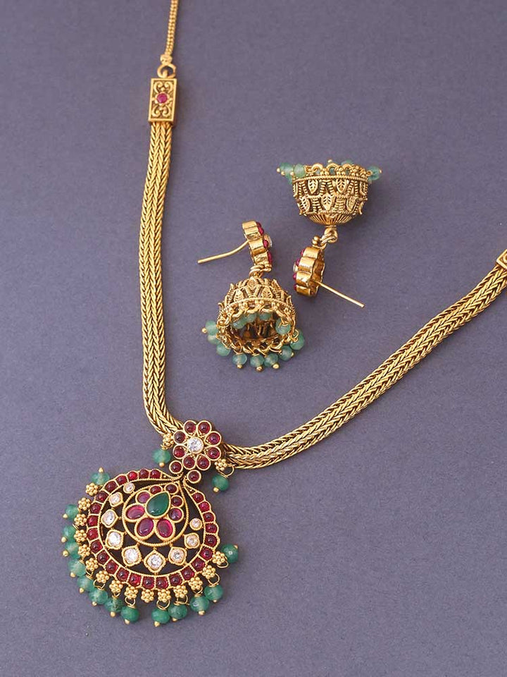 Multicolor Ambuja Jewellery Set