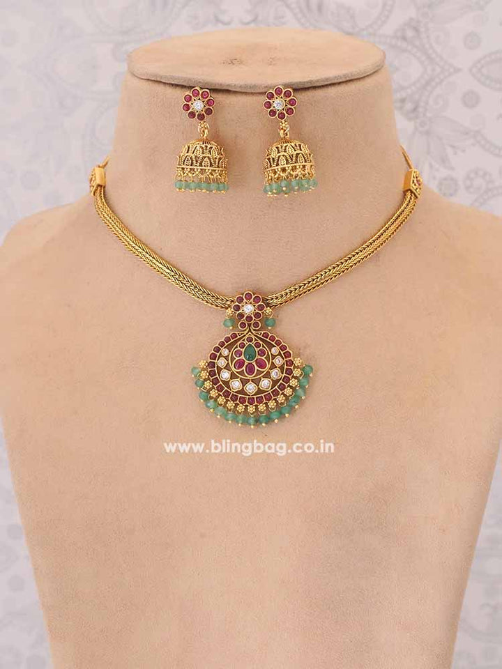 Multicolor Ambuja Jewellery Set