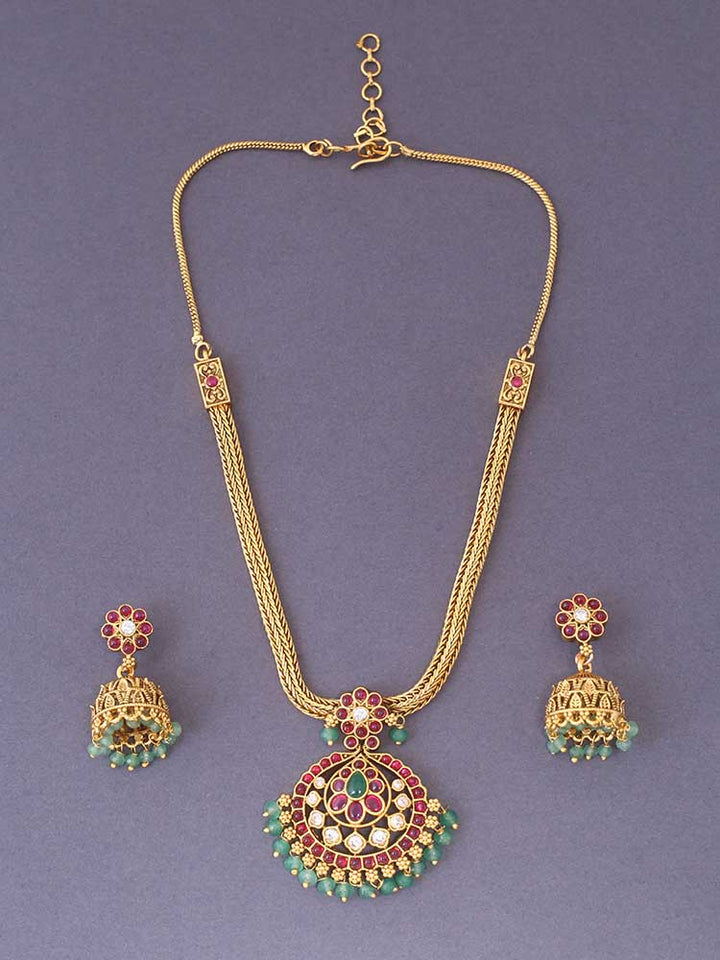 Multicolor Ambuja Jewellery Set