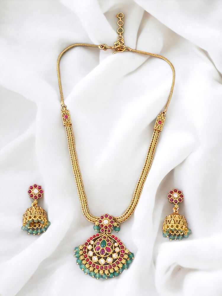 Multicolor Ambuja Jewellery Set