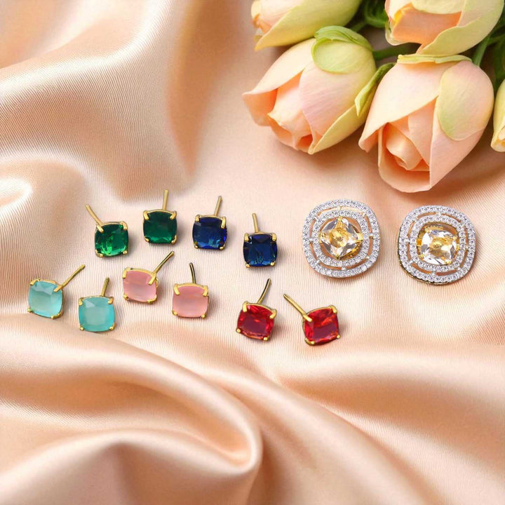 Multicolor Amira Color Changeable Studs