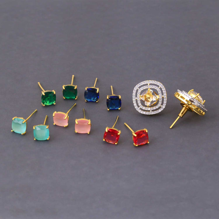 Multicolor Amira Color Changeable Studs
