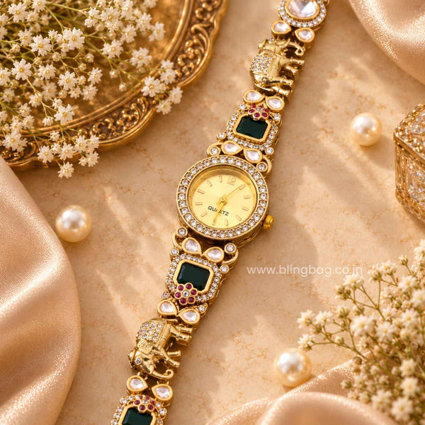 Blingbag Multicolor Amisha Heritage Watch