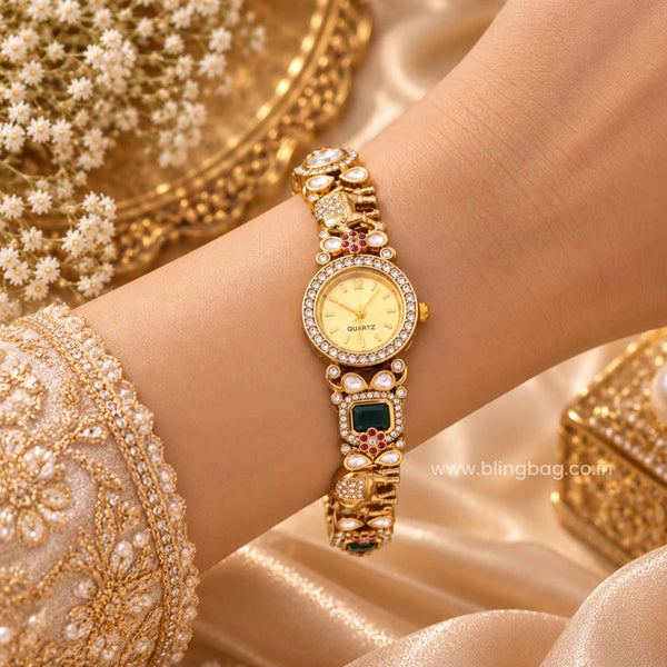 Blingbag Multicolor Amisha Heritage Watch