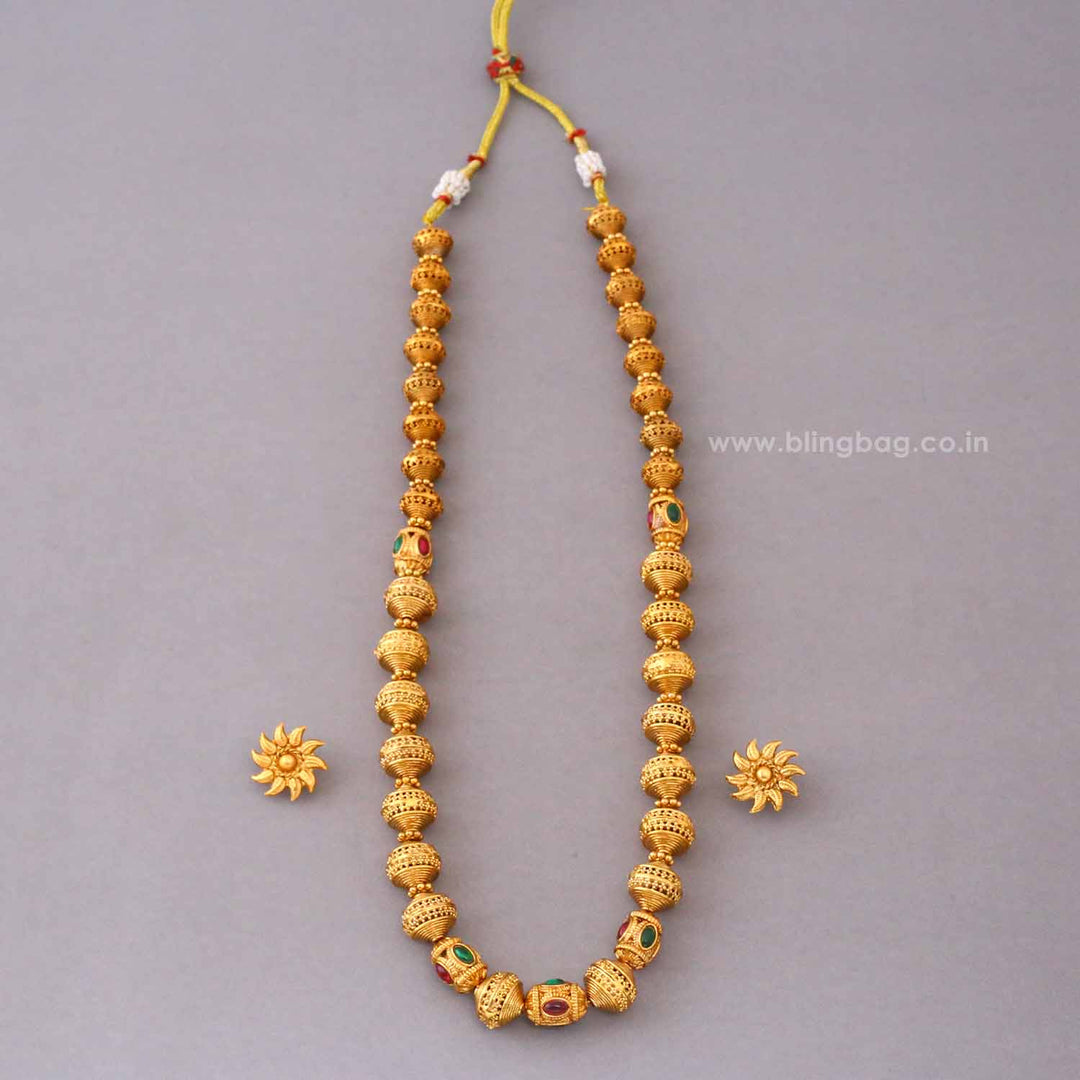 Multicolor Anagha Antique Jewellery Set- New Arrival