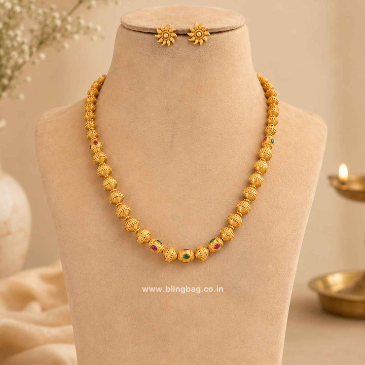 Multicolor Anagha Antique Jewellery Set- New Arrival