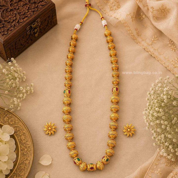 Multicolor Anagha Antique Jewellery Set- New Arrival