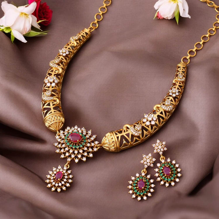 Multicolor Anelise Victorian Jewellery Set - New Arrival