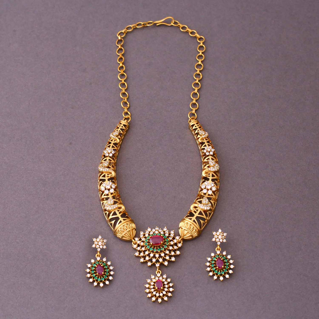Multicolor Anelise Victorian Jewellery Set - New Arrival