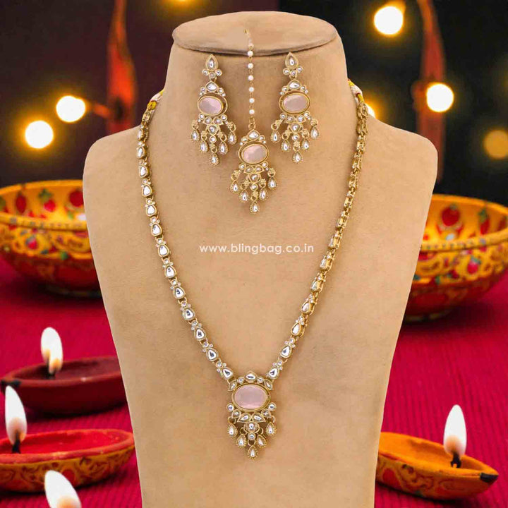 Multicolor Anikashi Kundan Jewellery Set