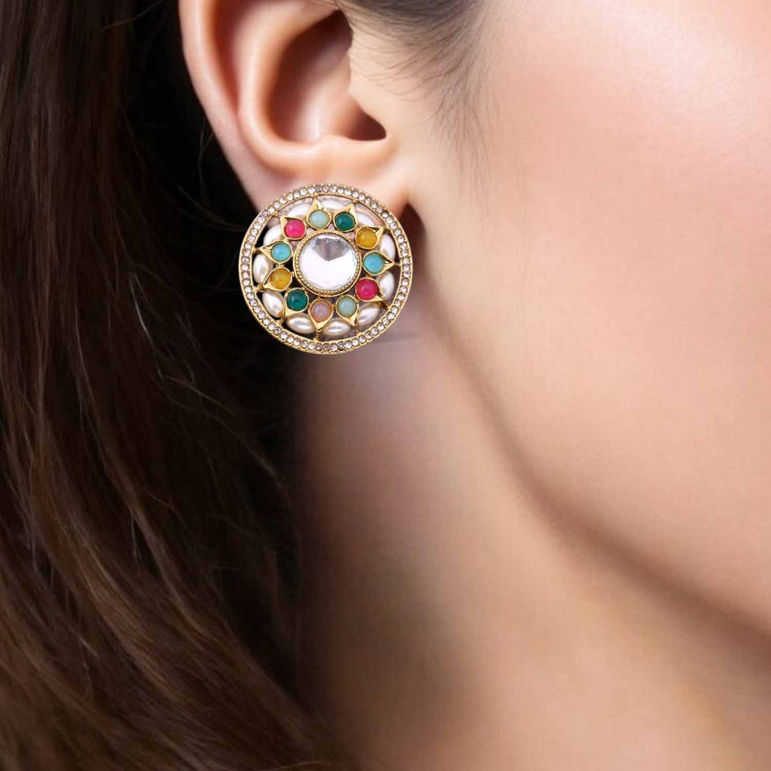 Multicolor Antani Studs