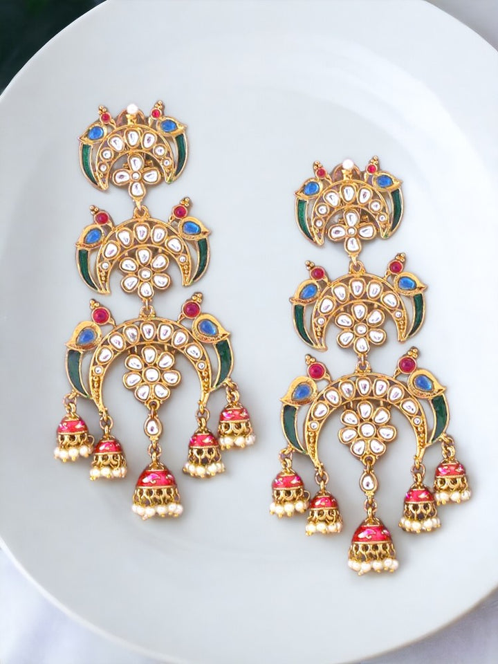 Multicolor Apurva Ethnic Danglers