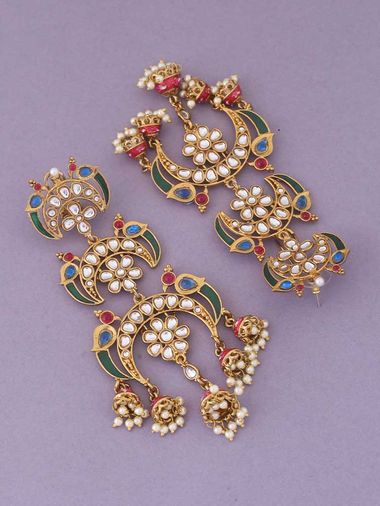 Multicolor Apurva Ethnic Danglers