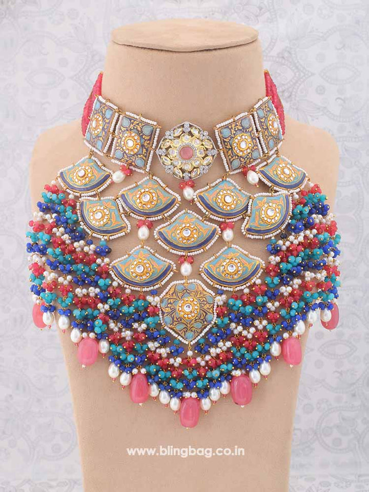 Multicolor Archith Jewellery Set