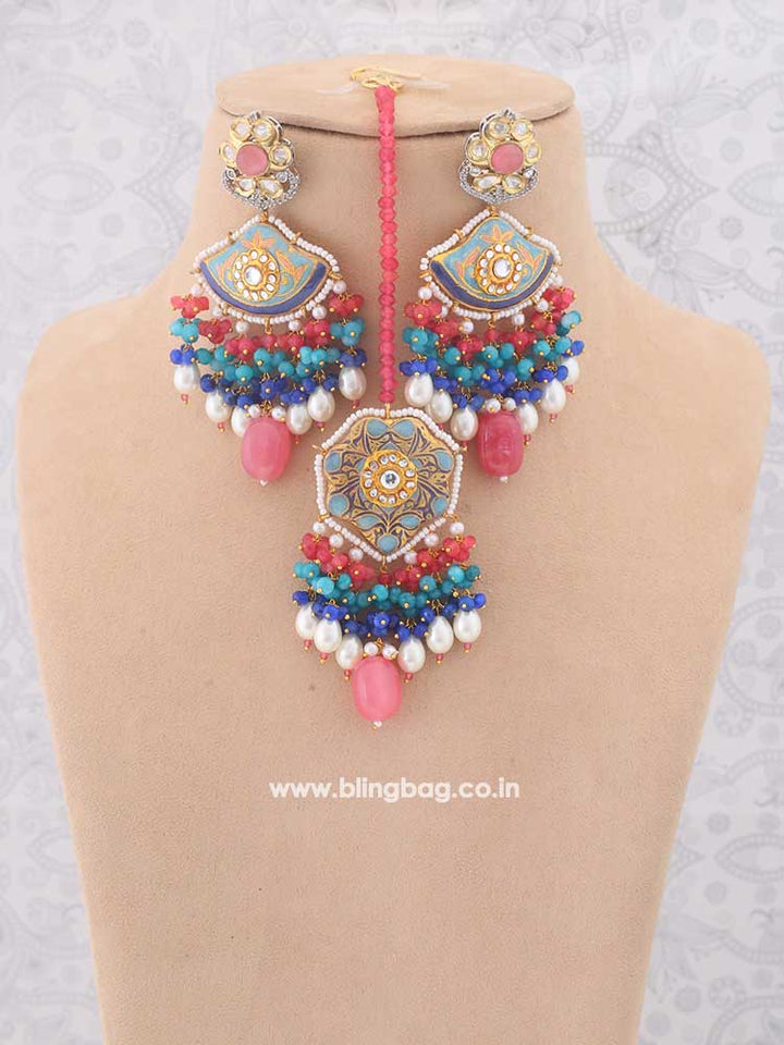 Multicolor Archith Jewellery Set