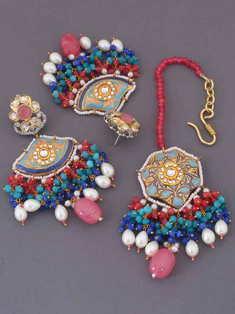 Multicolor Archith Jewellery Set