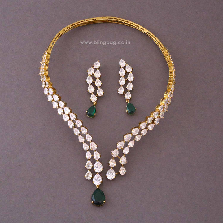 Multicolor Ariaie Victorian Jewellery Set - New Arrival