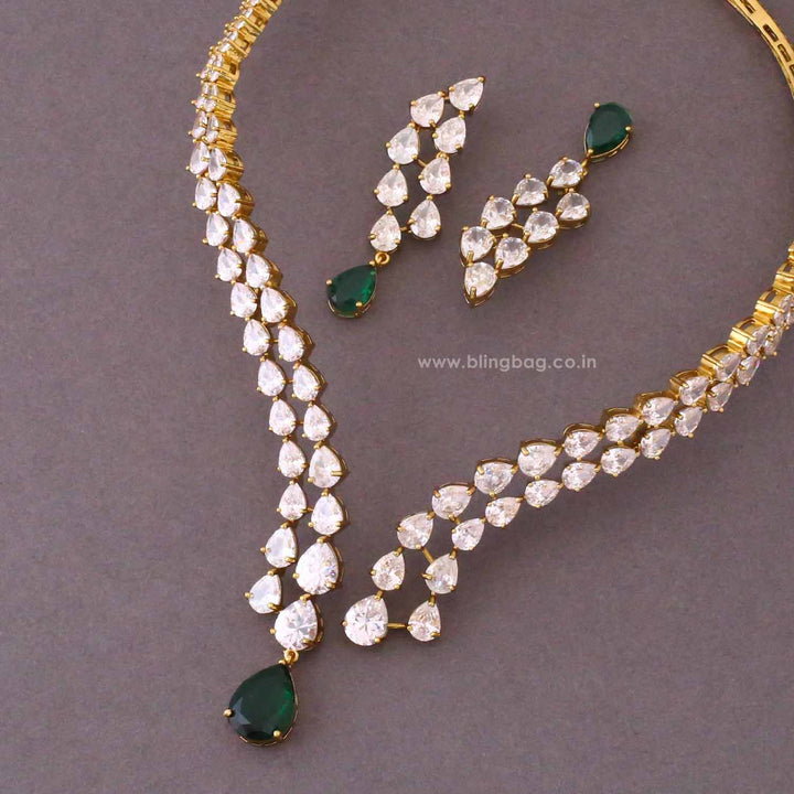 Multicolor Ariaie Victorian Jewellery Set - New Arrival