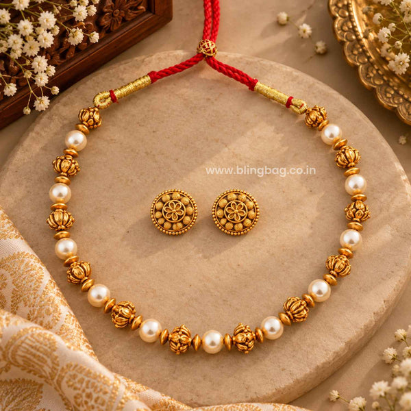 Multicolor Arpitaara Antique Jewellery Set- New Arrival