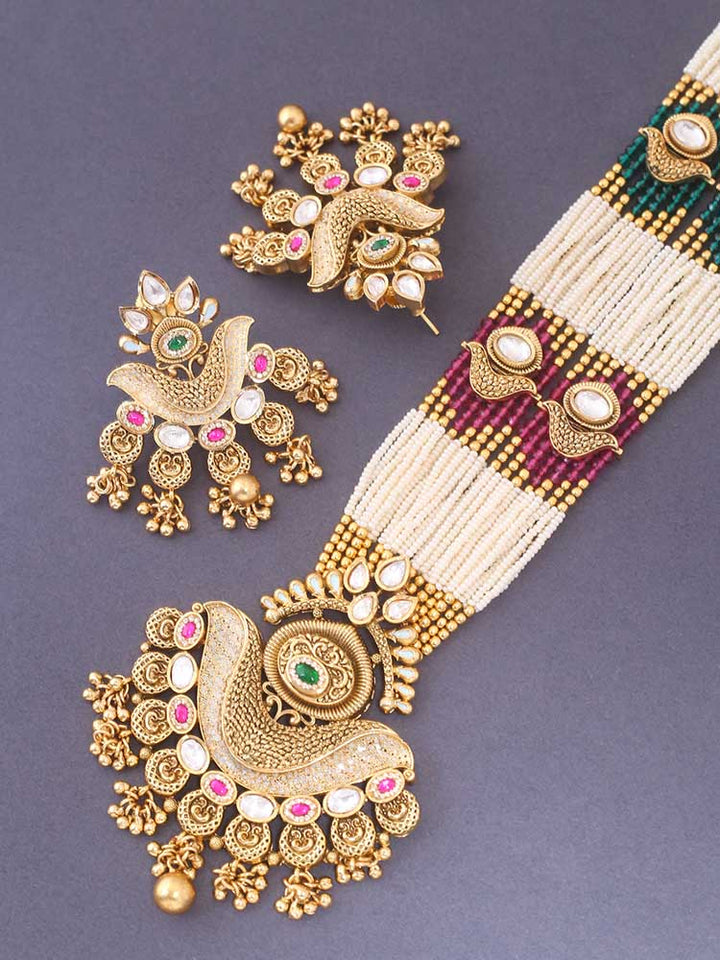 Multicolor Arushi Rajwadi Set