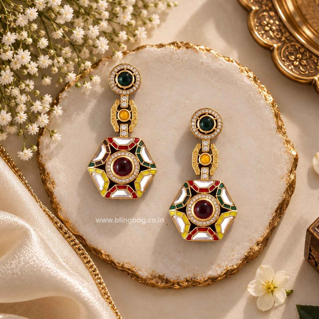 Multicolor Arya Chandbalis