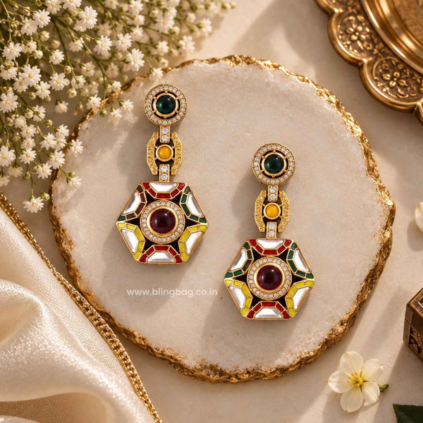 Multicolor Arya Chandbalis