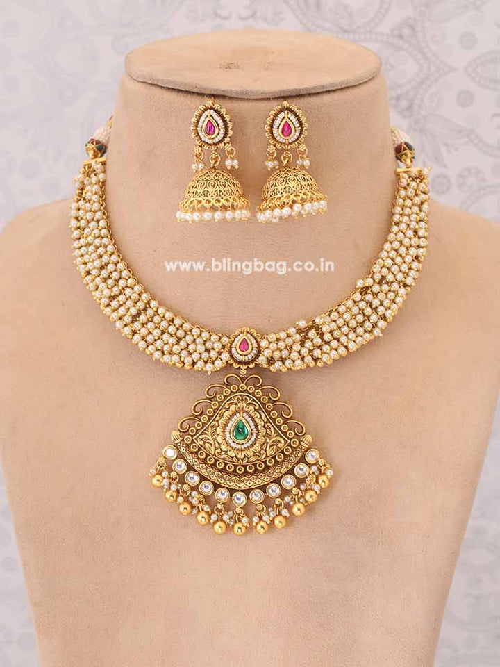 Multicolor Athulya Rajwadi Set