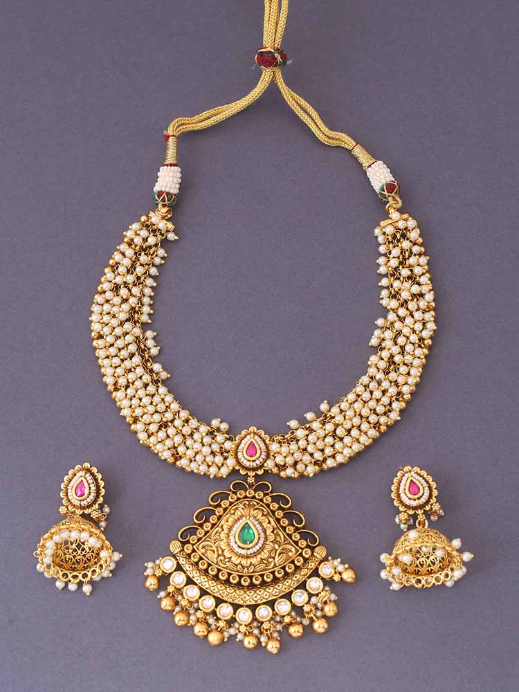 Multicolor Athulya Rajwadi Set