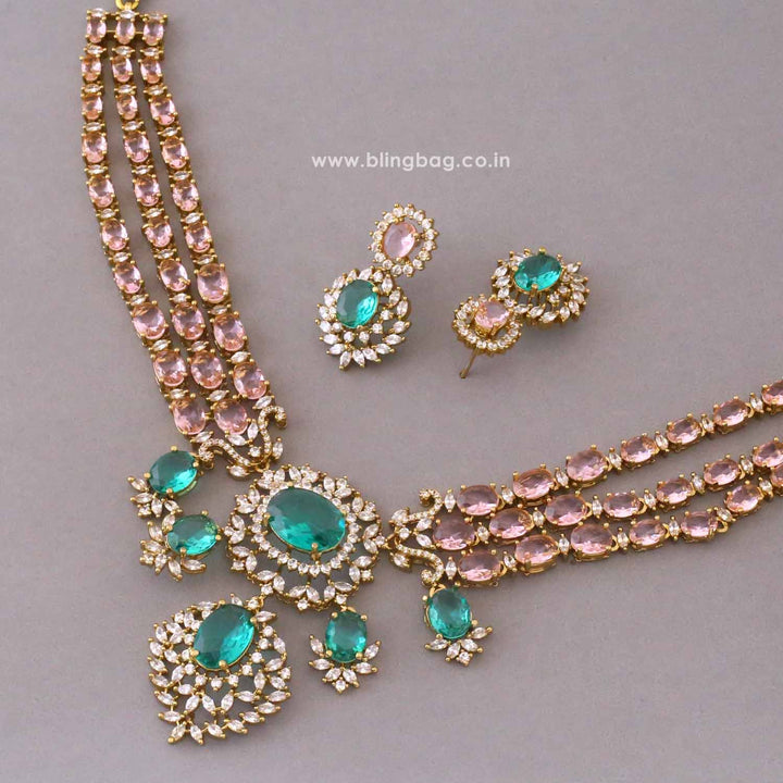 Multicolor Avaa Victorian Jewellery Set - New Arrival