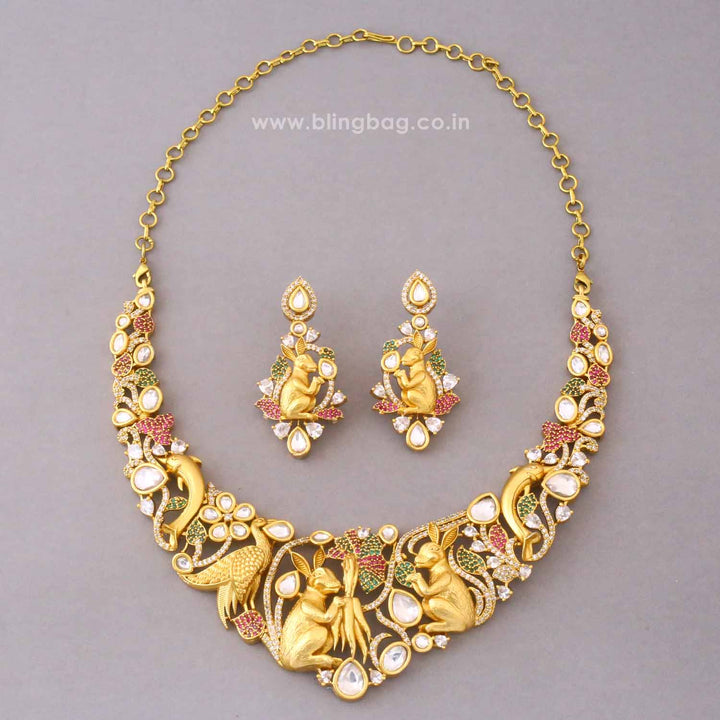 Multicolor Avaine Victorian Jewellery Set - New Arrival
