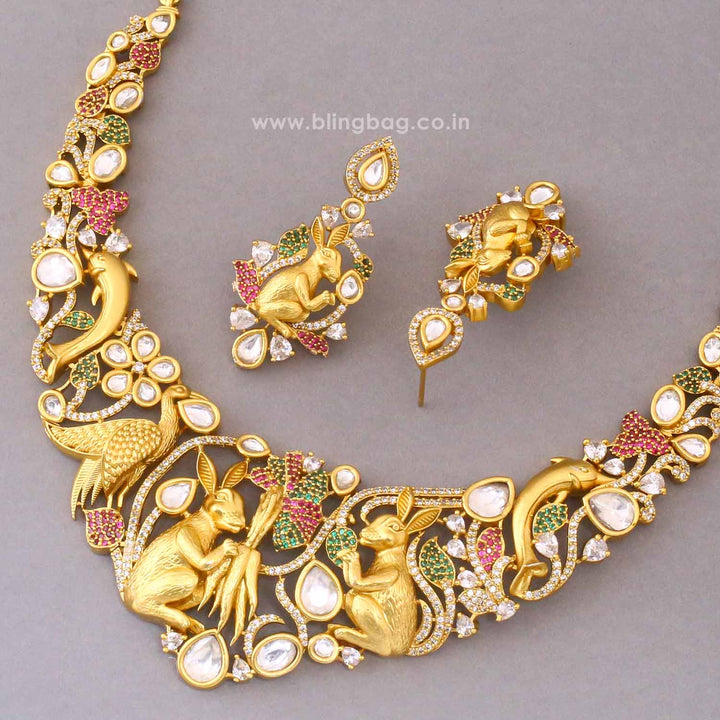 Multicolor Avaine Victorian Jewellery Set - New Arrival