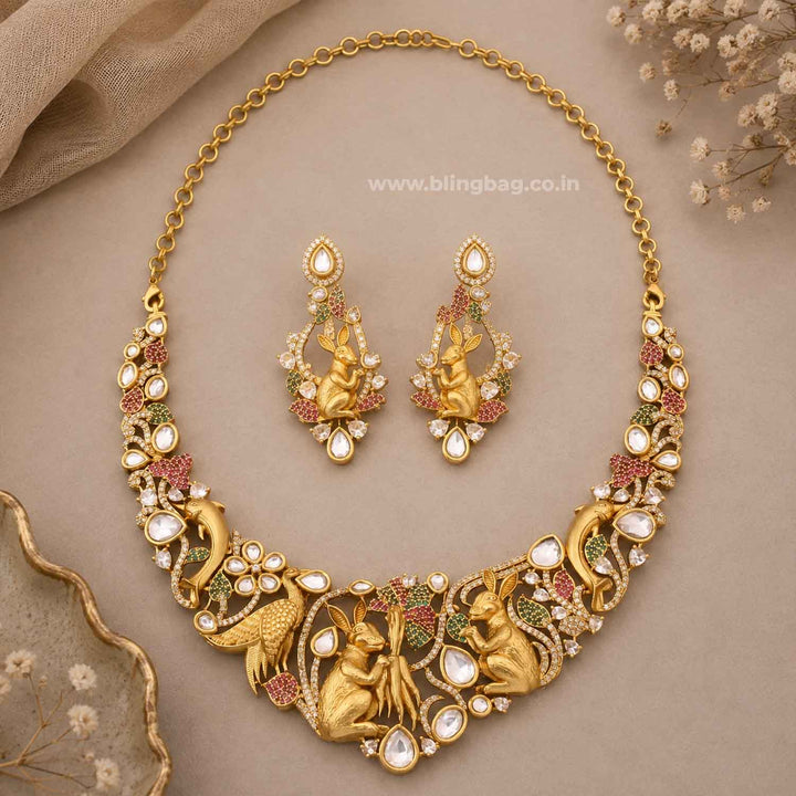 Multicolor Avaine Victorian Jewellery Set - New Arrival