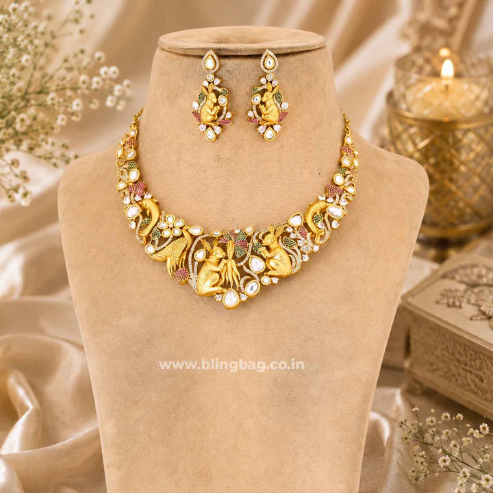 Multicolor Avaine Victorian Jewellery Set - New Arrival