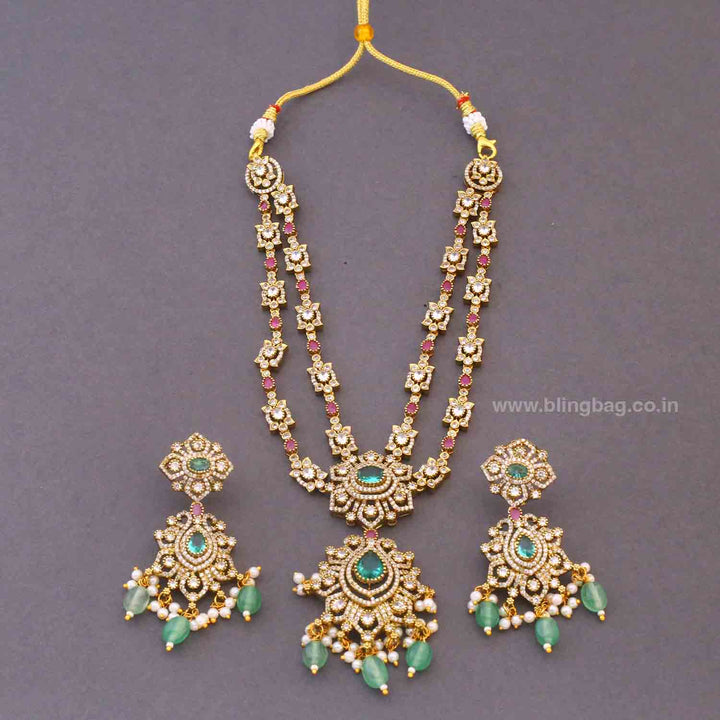 Multicolor Avalea Victorian Jewellery Set- New Arrivals