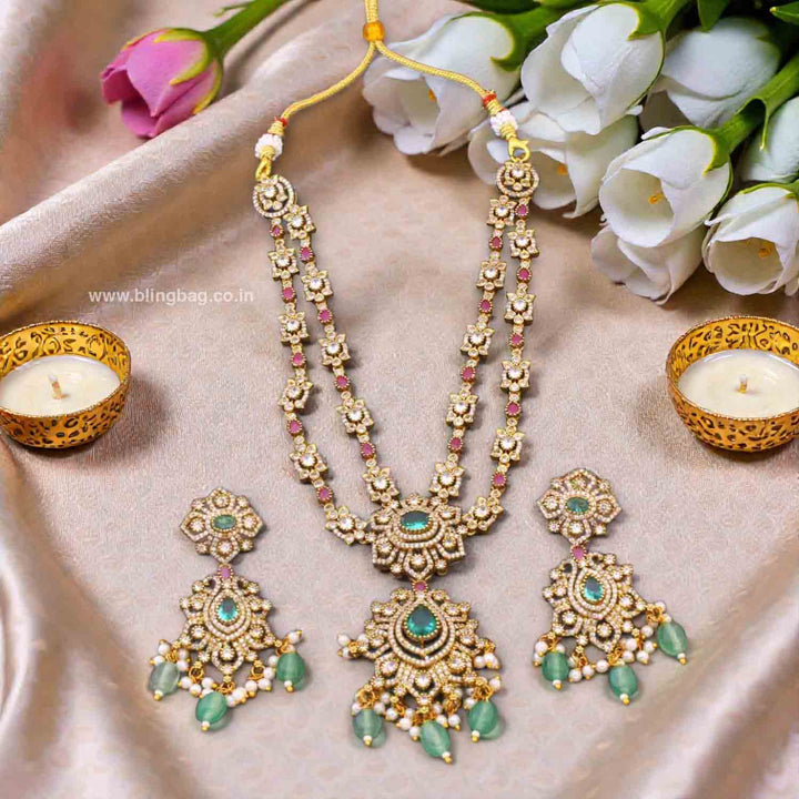 Multicolor Avalea Victorian Jewellery Set- New Arrivals