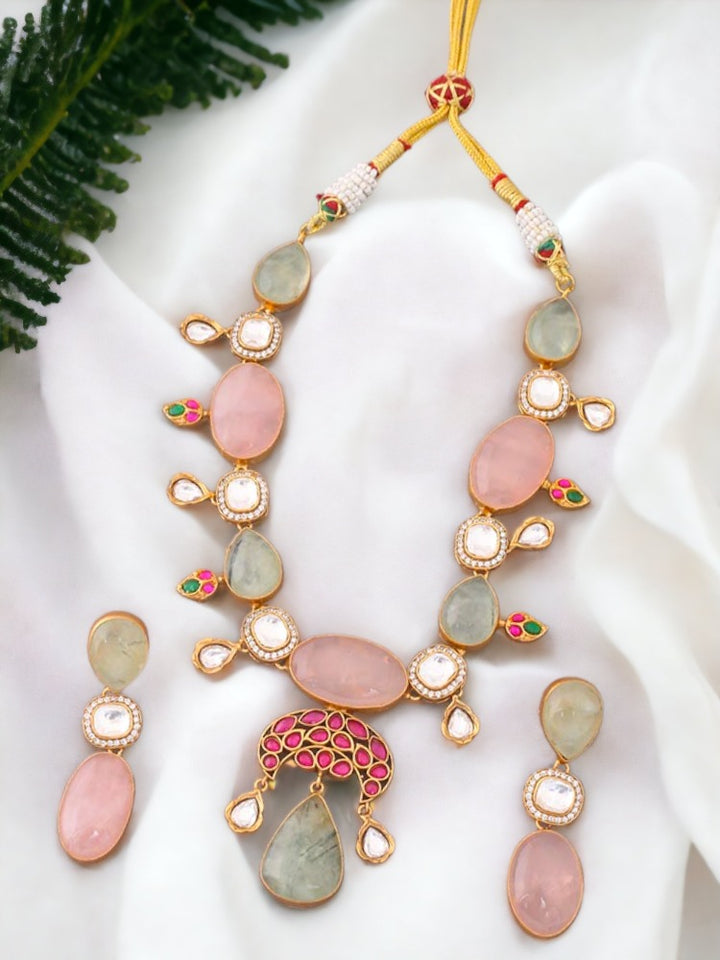 Multicolor Avina Jewellery Set