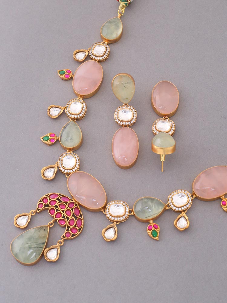 Multicolor Avina Jewellery Set