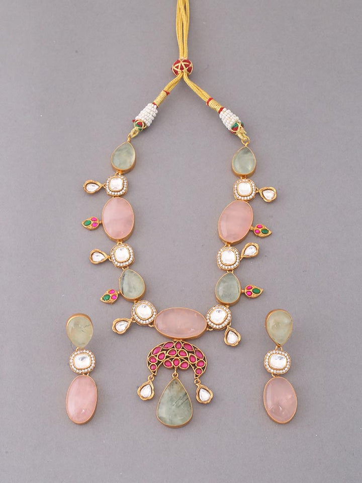 Multicolor Avina Jewellery Set