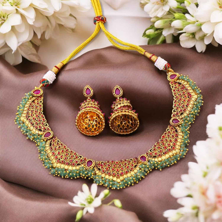 Multicolor Avyan Jewellery Set