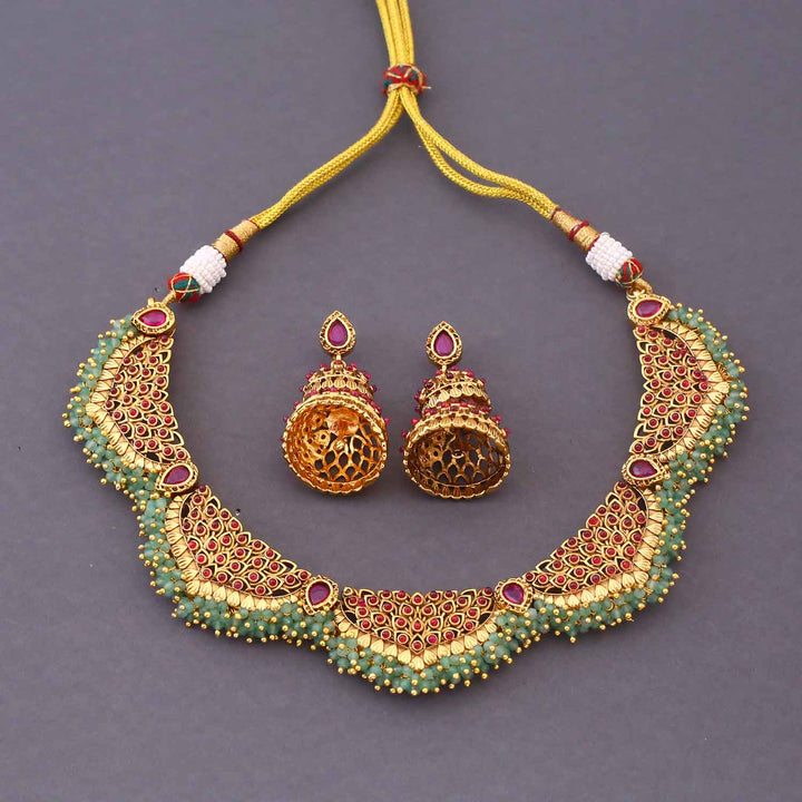 Multicolor Avyan Jewellery Set