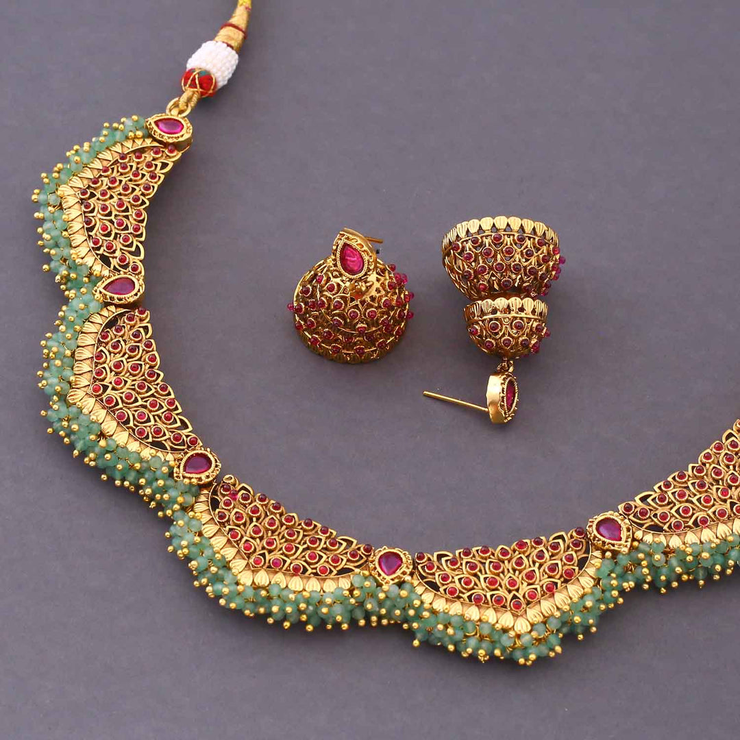 Multicolor Avyan Jewellery Set