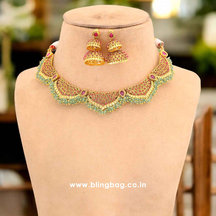 Multicolor Avyan Jewellery Set