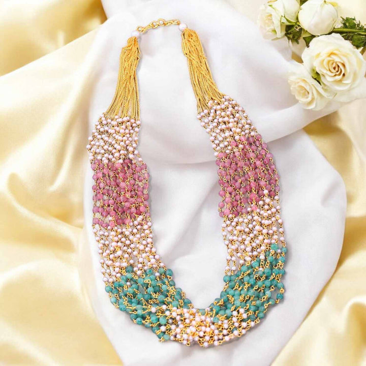 Multicolor Ayaanshi Antique Necklace -New Arrival