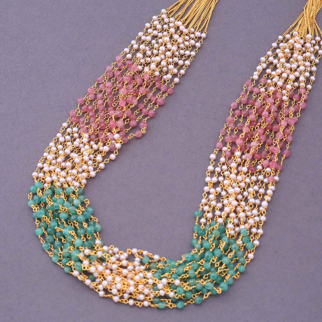 Multicolor Ayaanshi Antique Necklace -New Arrival