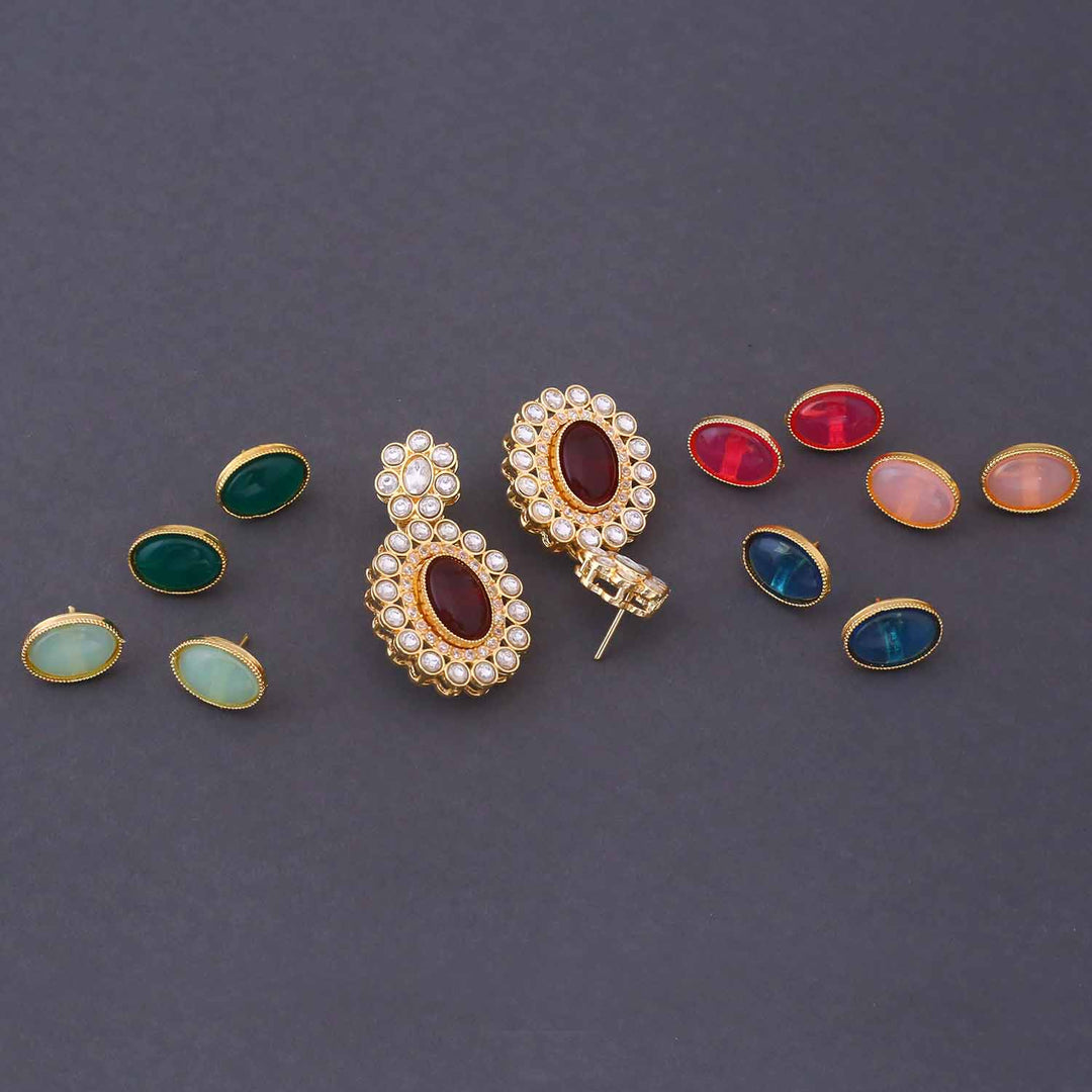 Multicolor Bairavi Color Changeable Danglers