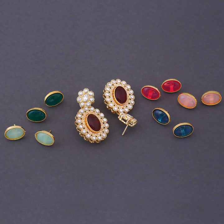 Multicolor Bairavi Color Changeable Danglers