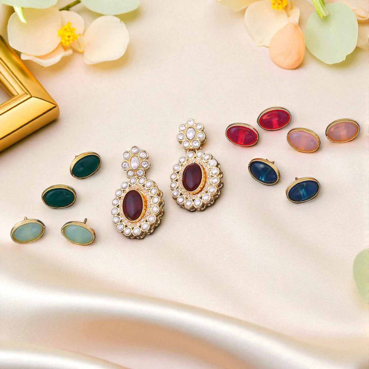 Multicolor Bairavi Color Changeable Danglers