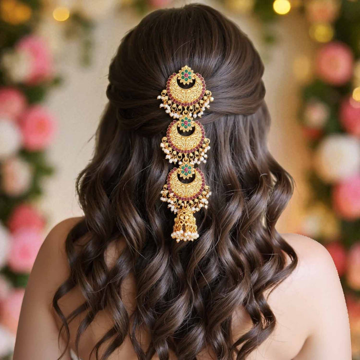 Multicolor Balvika Hair Chooti