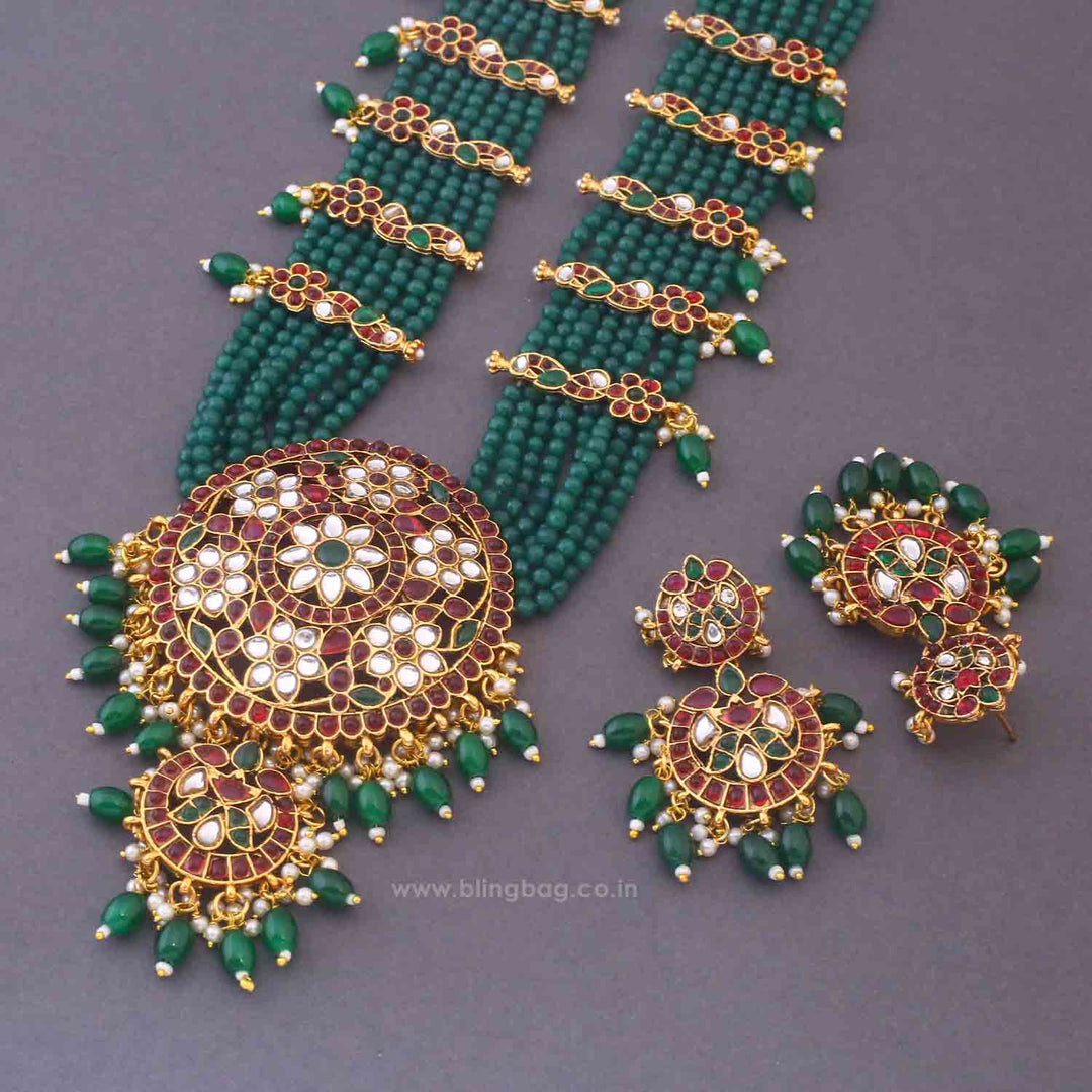 Multicolor Bandita  Antique Jewellery Set - New Arrival