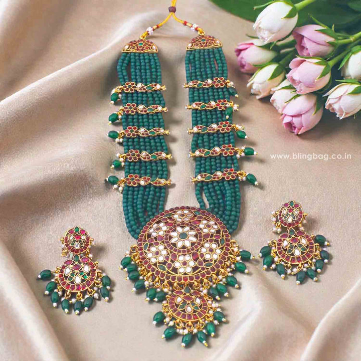 Multicolor Bandita  Antique Jewellery Set - New Arrival